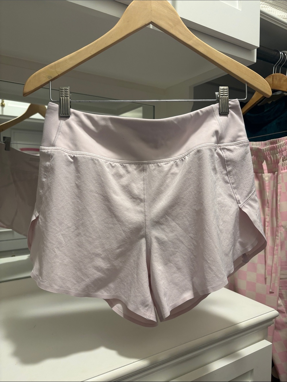 Athleta Blush Pink Athletic Shorts